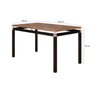 Conjunto Sala de Jantar Mesa Copenhague 136cm 6 Cadeiras Monterrey  - 3