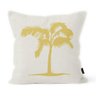 Almofada Decorativa Frinezza Em Linho Cru Tropical Coqueiro 45x45cm - 1