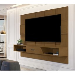 Painel 3D TVs até 65" Gala Luxo II Molduras 5025- JB Bechara - Nature - 2