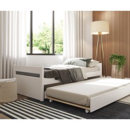 Bicama 90x190cm em Madeira Maciça Double Yescasa - 3