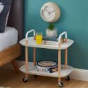 Ver imagem 5 de Carrinho Organizador Multiuso 2 Prateleiras - Praticidade e Mobilidade