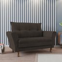Ver imagem 1 de Poltrona Namoradeira Classic 2 Lugares Veludo 