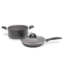 Ver imagem 3 de Jogo de Panelas Ceramic Life Smart Plus Cinza 8 Peças - Brinox 4791/115