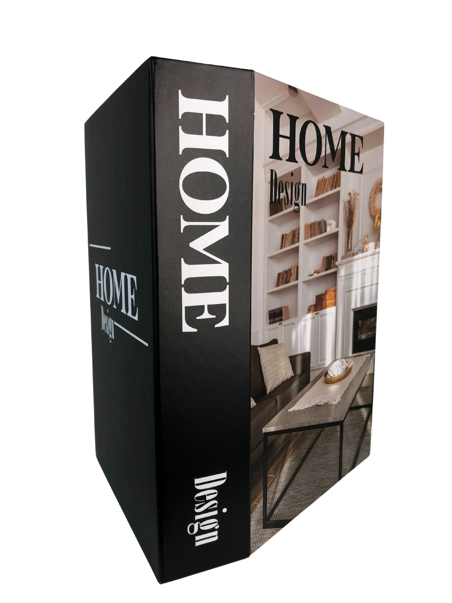 Caixa Livro Porta Objetos Decorativo Kit com 03 peças Home Design Preto - 4