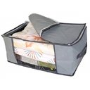 Ver imagem 2 de Organizador de Roupas Grande com Ziper Alca Multiuso TNT Edredom Toalha Closet Armario Pratico Resis