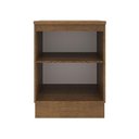 Ver imagem 5 de Balcão Agata 60 Cm 1 Porta - Rustic/branco Rustic/branco