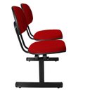 Ver imagem 6 de Kit 2 Cadeiras Escritório Longarinas de 2 Lugares Ecoflex