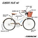 Ver mais imagens de Bicicleta A26 Classic Plus com Cesta TK3 Track