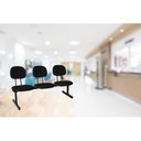 Ver imagem 2 de Kit 2 Cadeiras Escritório Longarinas de 3 Lugares Ecoflex