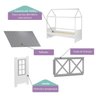 Cama Montessoriano Reversível Completa Casinha Garden Casatema MadeiraOriginals - 4