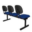 Ver imagem 7 de Kit 2 Cadeiras Escritório Longarinas de 3 Lugares Ecoflex