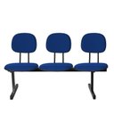 Ver imagem 6 de Kit 2 Cadeiras Escritório Longarinas de 3 Lugares Ecoflex