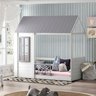 Cama Montessoriano Reversível Telhado Completo Casinha Garden Casatema MadeiraOriginals - 2