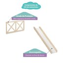 Ver imagem 6 de Beliche Montessoriana Garden com Escorregador Casatema MadeiraOriginals