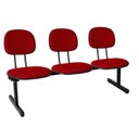 Ver imagem 4 de Kit 2 Cadeiras Escritório Longarinas de 3 Lugares Ecoflex