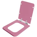 Ver imagem 2 de Assento Sanitario Poliester Square Wild Rose para vaso Incepa
