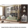 Treliche Teen Play com Telhado Casinha Casatema MadeiraOriginals - 9