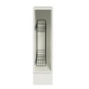 Ver mais imagens de Balcão Porta-Temperos Madesa para Cozinha Lux, Glamy e Stella 20 x 60 cm (Sem Tampo) Branco