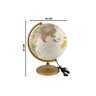 Globo Terrestre Geográfico Decorativo Iluminado Bivolt Discovery Creátion 30cm Tecnodidattica - 2