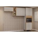 Ver imagem 1 de Cozinha Completa 3 Peças 7 Portas Allure CZ642 Gris Linea