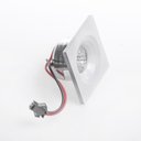 Ver imagem 3 de Spot de Embutir para Móvel Nordecor Elysa Mini Quadrado Led 3w Bivolt Branco 3000k Luz Amarela
