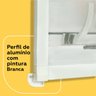 Mosquiteira Removível Branca 1,20x1,50m com Tela Resistente À Pet - 5