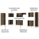 Ver imagem 6 de Cozinha Canto Reto Emilly 17 Portas 1 Gaveta Rustic Madesa