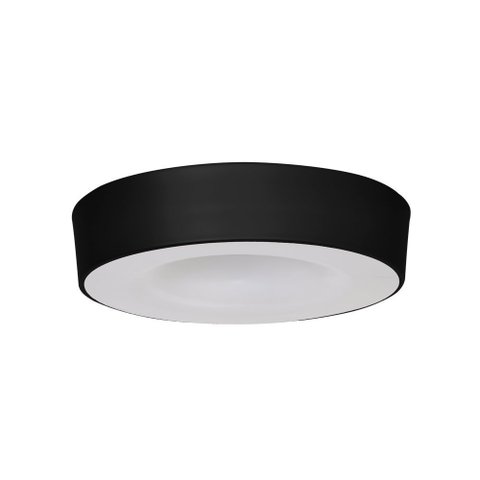 LUMINÁRIA PLAFON VENUS 37CM 3 LAMP E27 PRETO  - 1110 PT