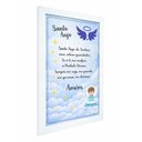 Ver imagem 7 de Quadro Santo Anjo do Senhor Menino Azul: Proteção Divina!:Branca
