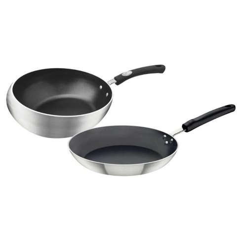 Jogo 2 Frigideiras Profissionais Tramontina 28cm Antiaderente Starflon Premium Alumínio Lixado