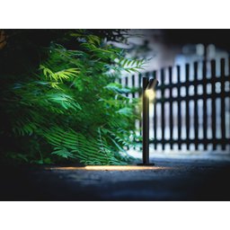 Poste Wabi com Spot Ajustável Preto Led Taschibra Mr16 500mm 15w Gz10 - 2