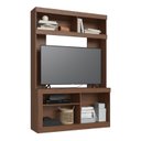 Ver imagem 4 de Estante para TV e Home Theater até 49 Polegadas 120,1 x 180cm 1 Porta Marrom