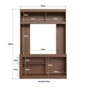 Ver imagem 6 de Estante para TV e Home Theater até 49 Polegadas 120,1 x 180cm 1 Porta