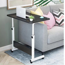 Ver imagem 1 de Mesa Multiuso com Rodinhas Altura Ajustável - para Notebook, Tablet no Sofá e Cama