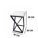 Ver imagem 3 de Banqueta Industrial Banquinho Branco