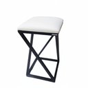 Ver imagem 2 de Banqueta Industrial Banquinho Branco