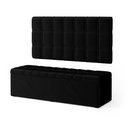 Ver imagem 2 de Kit Painel Rana 160 e Calçadeira Alpha Veludo Aradecor