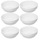 Ver imagem 1 de Kit 6 Ramekins Branco 150ml New Bone China 9x4cm Blanc Molhe