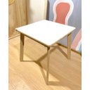 Ver imagem 1 de Mesa Infantil Branca Quadrada Fábrica de Casinha