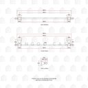 Ver imagem 4 de Porta Toalha de Banho Paramirim Pingoo.casa - Prata