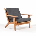 Ver imagem 1 de Poltrona Lótus Stain Játobá Acquablock Preto