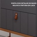Ver imagem 6 de Gabinete Suspenso com Cuba 60cm Poli Espresso Móveis Cinza/Titanium