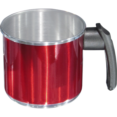 Caneco Leiteira Alumínio Vermelho N°16 3,0 Litros