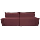 Ver imagem 6 de Sofá Retrátil e Reclinável 2,15m Molas Ensacadas Cama inBox Elegance com ThermoGel Velusoft