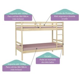 Treliche Teen Play com Grades de Proteção Casatema - 4
