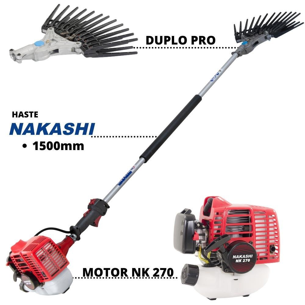 Derriçadeira Para Café Nakashi Com Mãozinha de Garra Dupla e Óleo Castrol Stihl 2 Tempos - 4