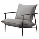 Ver imagem 1 de Poltrona Agatha Luxo Metal Industrial Castellar Móbile