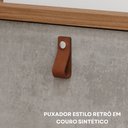 Ver imagem 7 de Gabinete Suspenso com Cuba 60cm Poli Espresso Móveis Cinza/Cimento