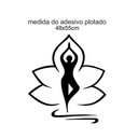 Ver imagem 5 de Adesivo Decorativo Yoga Flor de Lótus Plotado para Parede
