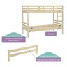 Beliche Teen Play com Grade de Proteção em Madeira Maciça Casatema MadeiraOriginals - 4
